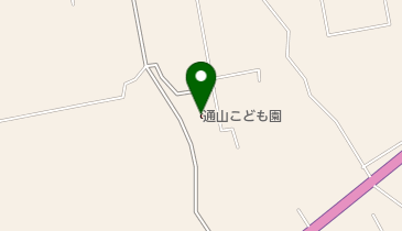 幼保連携型認定こども園通山こども園の地図画像