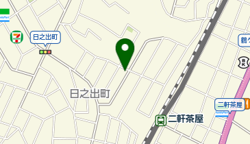 日之出保育園の地図画像