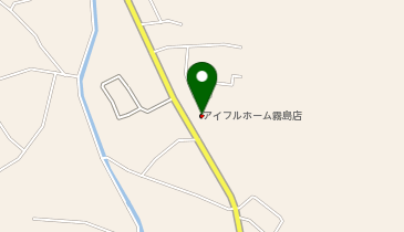 アイフルホーム霧島店の地図画像