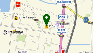 タイヨー阿久根店の地図画像