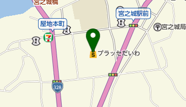 プラッセだいわ宮之城店の地図画像