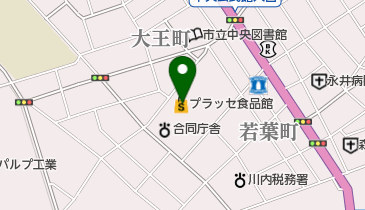 プラッセ食品館大小路店の地図画像