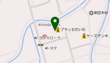 プラッセだいわ川内店の地図画像