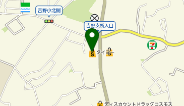 タイヨー吉野中央店の地図画像
