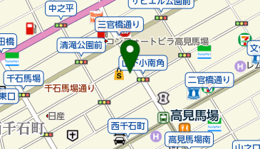 城山ストアーフレッセ高見馬場店の地図画像