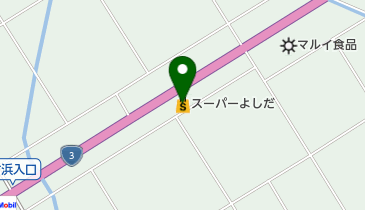 スーパーよしだ下水流店の地図画像