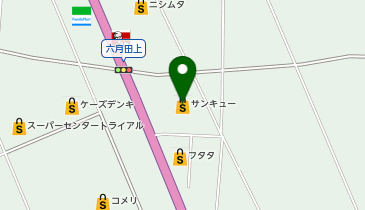 サンキュー出水店の地図画像
