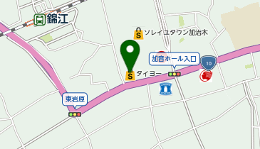 タイヨー西加治木店の地図画像