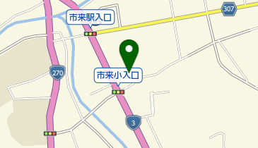 A・コープ大里店の地図画像