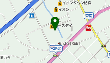 A・コープあいら店の地図画像
