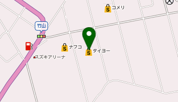 タイヨー岩川店の地図画像