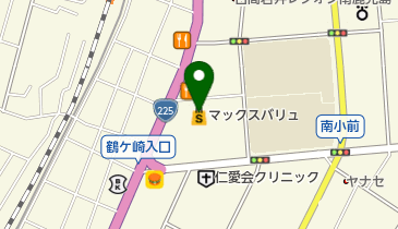 マックスバリュ東郡元店の地図画像