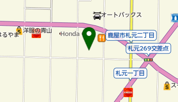 コープかのや店の地図画像