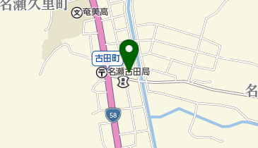 グリーンストア古田店の地図画像