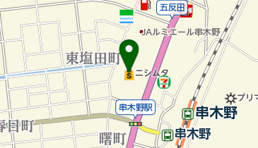 ニシムタ串木野店食鮮館の地図画像