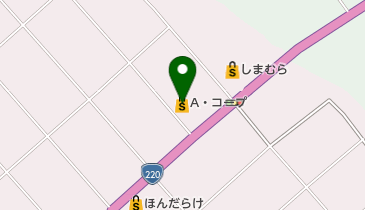 A・コープ東串良店の地図画像