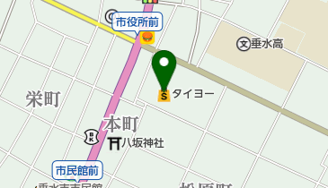 タイヨー垂水店の地図画像