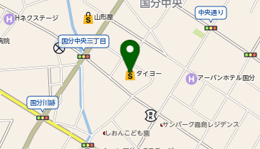 タイヨー国分店の地図画像