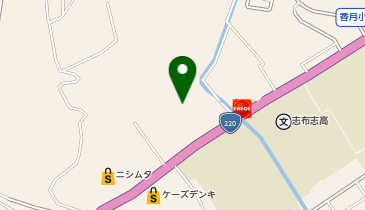 サンキュー西志布志店の地図画像