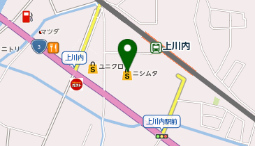 スーパーセンターニシムタ上川内店の地図画像