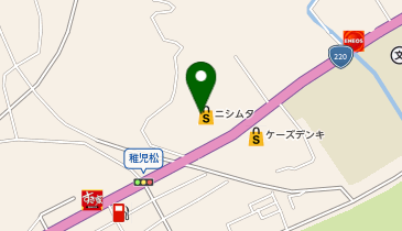 スーパーセンターニシムタ志布志店の地図画像