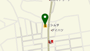 ニシムタ吉野店の地図画像