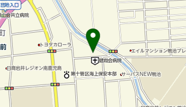 カパス鹿児島の地図画像