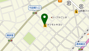 マツモトキヨシ東谷山店の地図画像