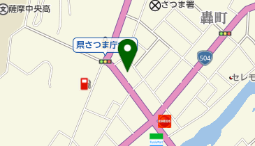 ドラッグセイムス宮之城轟町店の地図画像