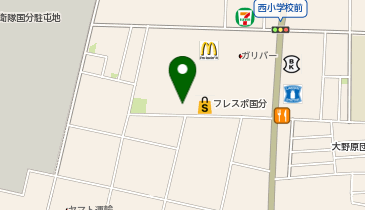 マツモトキヨシフレスポ国分店の地図画像