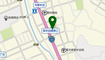 マツモトキヨシ草牟田店の地図画像