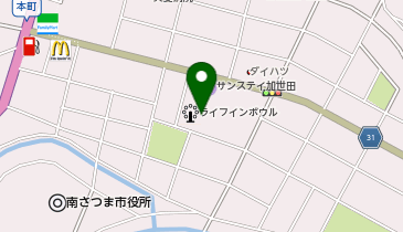 ディスカウントドラッグコスモス加世田東本町店の地図画像