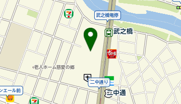 キラメキテラスの地図画像