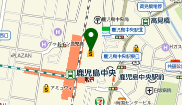 キデイランド鹿児島店の地図画像