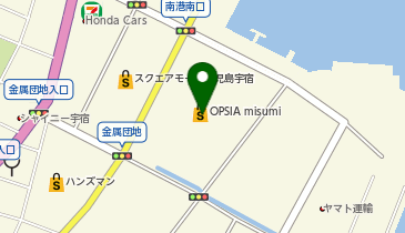 マックハウスオプシアミスミ店の地図画像