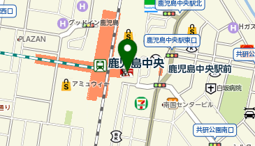 タビオアミュプラザ鹿児島プレミアム館店の地図画像