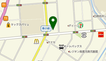 本間ゴルフ鹿児島店の地図画像