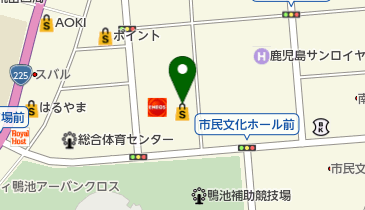 ニトリ鹿児島与次郎店の地図画像