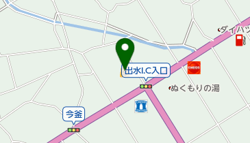 ニトリ出水店の地図画像