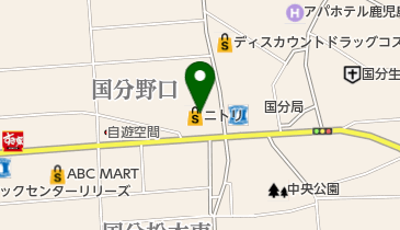 ニトリ霧島店の地図画像