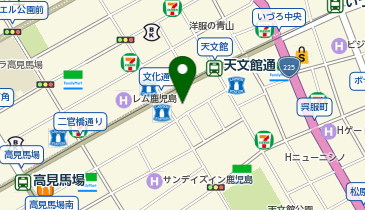 ヴィレッジヴァンガードセンテラス天文館店の地図画像