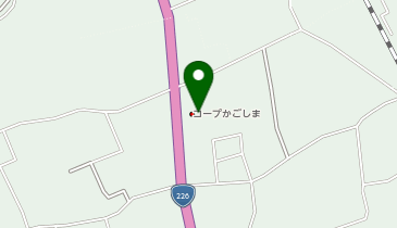 ダイソーコープ指宿店の地図画像