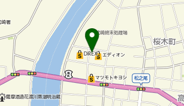 meets.枕崎店の地図画像