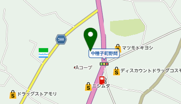 Can★Do中種子店の地図画像