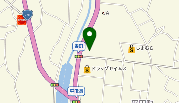 auショップ枕崎の地図画像