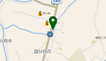 auショップ国分北の地図画像