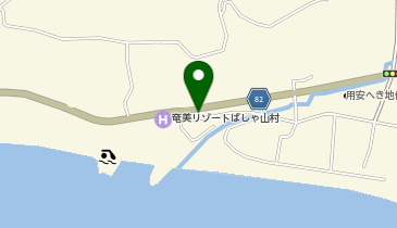 島人mart笠利店の地図画像