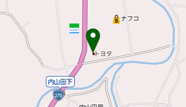 鹿児島トヨタ自動車加世田店の地図画像