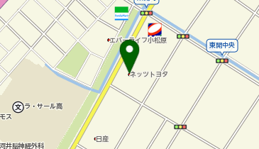 鹿児島トヨタ自動車ネッツ東開店の地図画像