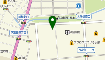 鹿児島トヨタ自動車ネッツ与次郎中央店の地図画像